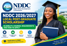 NDDC Post Graduate Scholarship