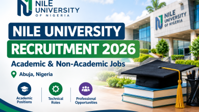 Nile University of Nigeria recruitment