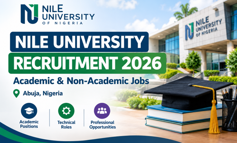 Nile University of Nigeria recruitment